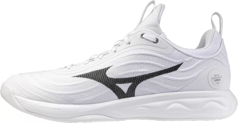 Mizuno Sport WAVE LUMINOUS ELITE Volleyball - white/black/metallic gray