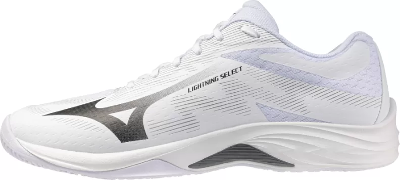 Mizuno Sport LIGHTNING SELECT Volleyball - white/black/ultimate gray