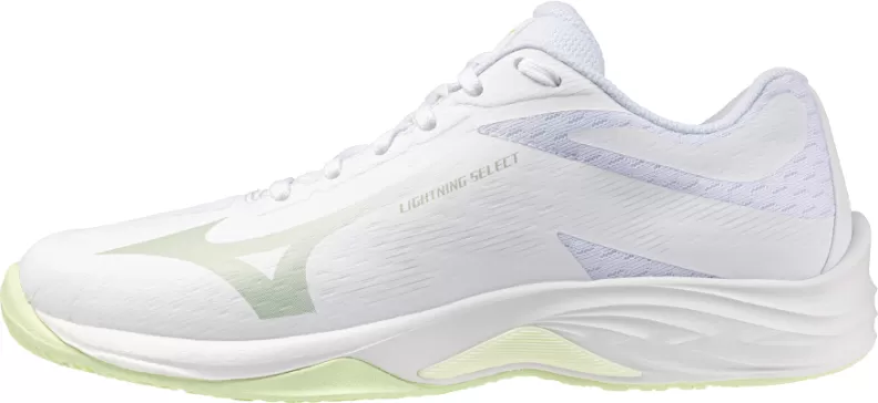 Mizuno Sport LIGHTNING SELECT Volleyball - white/aqua gray/ambrosia