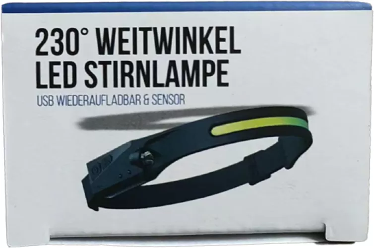 Mizuno Sport 230° Weitwinkel LED Stirnlampe MIZUNO - black