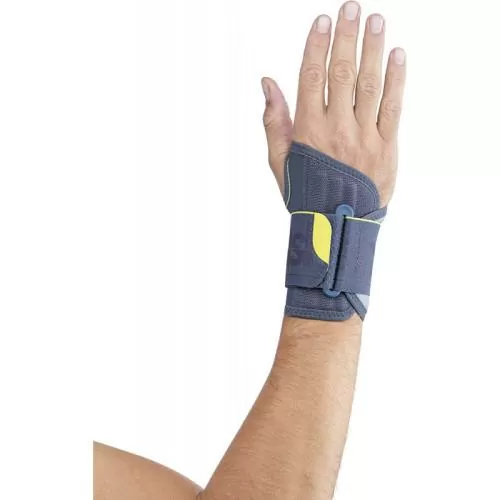 Push Sports Handgelenkbandage rechts L - grau, petrol
