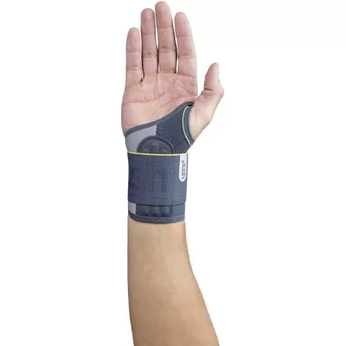 Push Sports Handgelenkbandage rechts L - grau, petrol