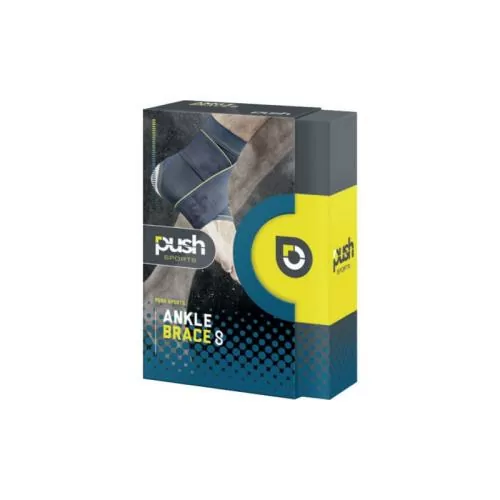 Push Sports Knöchelbandage 8 rechts S - grau, petrol