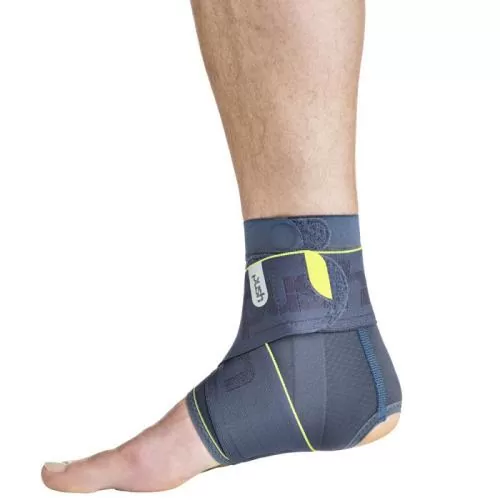 Push Sports Knöchelbandage 8 rechts L - grau, petrol