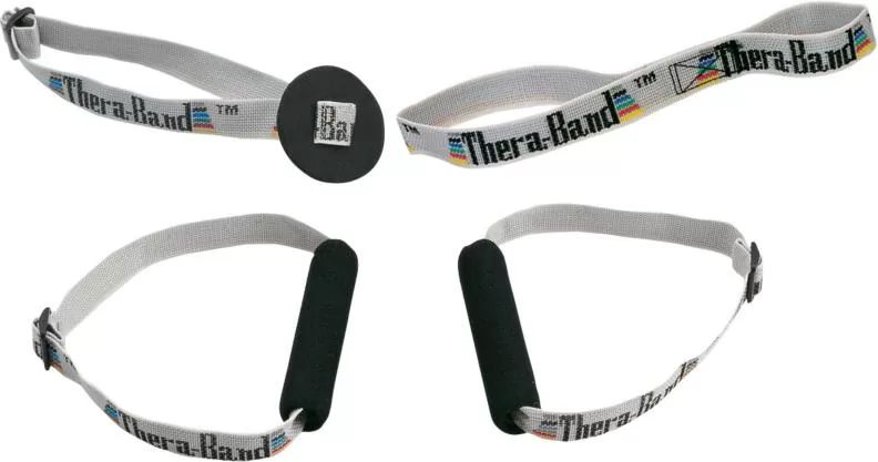 TheraBand Zubehör Set - schwarz, grau