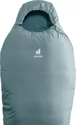 Deuter Sleeping Bag Orbit +5° SL - shale-slateblue, Zip right