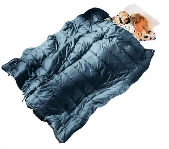 Deuter Children Sleeping Bag Starlight SQ - marine-slateblue