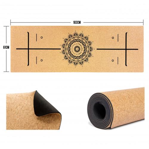 Diego Benaglio Sports Yogamatte - kork, schwarz