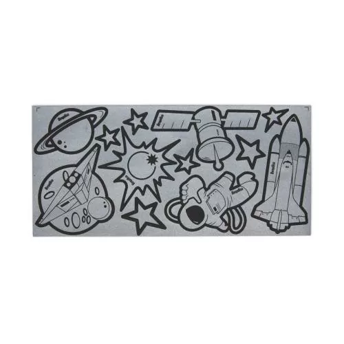 ergobag Sticker Set (10pcs) - reflection sticker set space