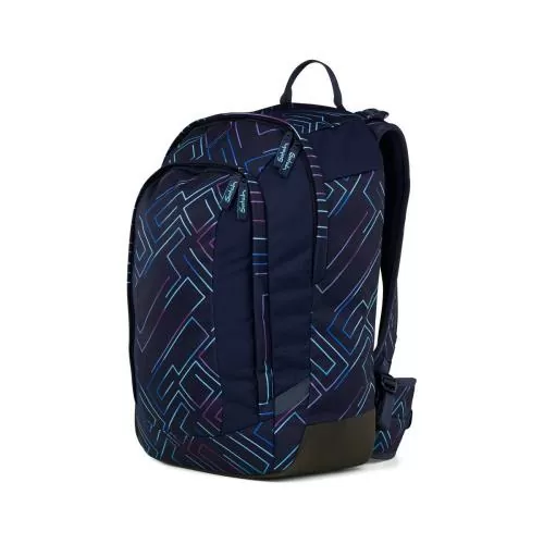 satch Air Schulrucksack - purple laser