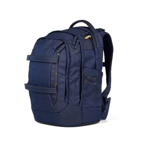 satch Pack Schulrucksack 3-tlg. Set - denim blue