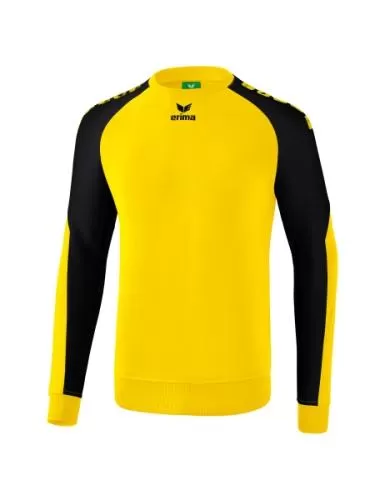 Erima Essential 5-C Training Sweatshirt - gelb/schwarz 