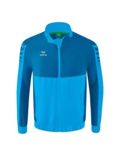 Erima Six Wings Präsentationsjacke für Kinder - curacao/mykonos