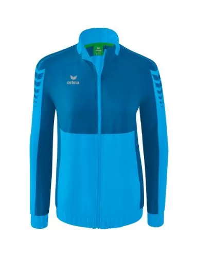 Erima Women's Six Wings Presentation Jacket - curaçao/mykonos