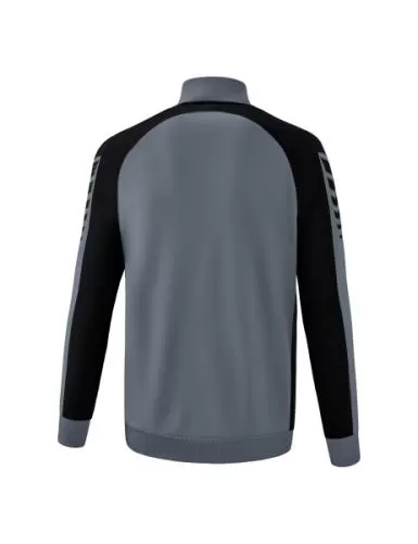 Erima Six Wings Worker Jacke für Kinder - slate grey/schwarz