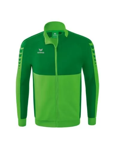 Erima Six Wings Worker Jacke für Kinder - green/smaragd