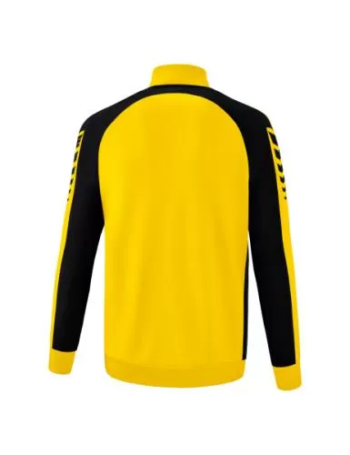 Erima Six Wings Worker Jacke für Kinder - gelb/schwarz