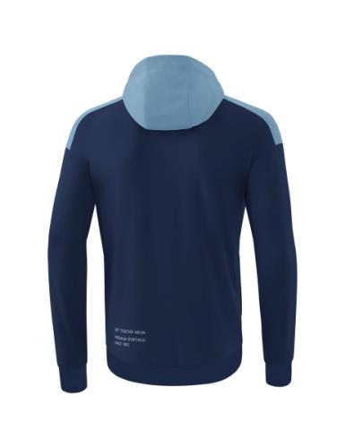 Erima CHANGE by erima Trainingsjacke mit Kapuze - new navy/faded denim/weiß
