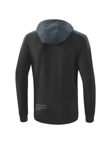 Erima Children's CHANGE by erima Hoody - black grey/slate grey/white