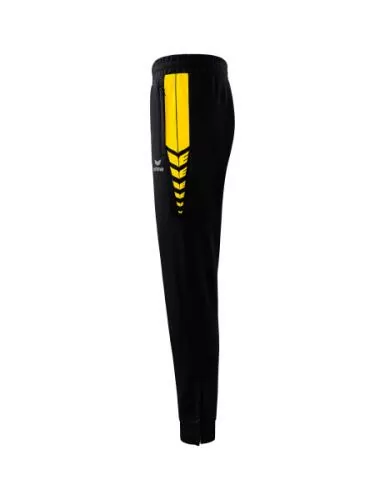 Erima Six Wings Worker Hose - schwarz/gelb