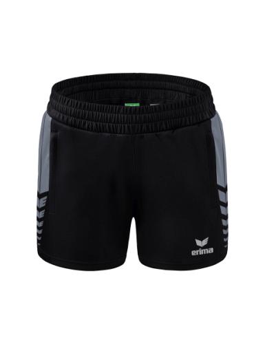 Einzelstück Erima Frauen Six Wings Worker Shorts - schwarz/slate grey (Grösse: 36)