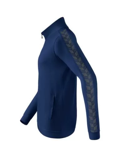 Erima Children's Essential Team Track Top Jacket - new navy/slate grey