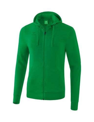 Erima Kapuzensweatjacke – smaragd (Grösse: S)