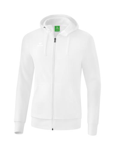 Erima Kapuzensweatjacke - weiß (Grösse: XXL)
