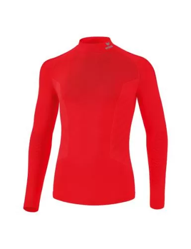 Erima Athletic Longsleeve Turtleneck Top - red