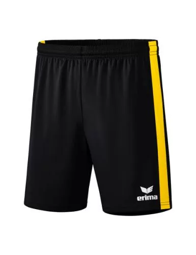 Erima Retro Star Shorts - schwarz/gelb