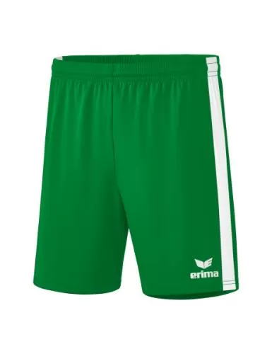 Erima Retro Star Shorts für Kinder - smaragd/weiß