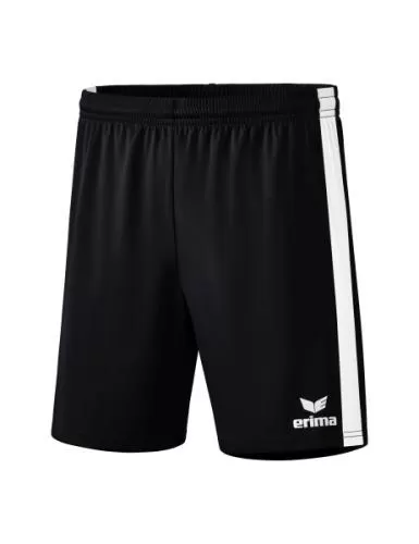 Erima Retro Star Shorts für Kinder - schwarz/weiß