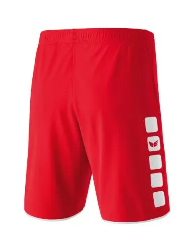Erima CLASSIC 5-C Shorts - red/white