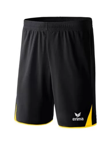 Erima CLASSIC 5-C Shorts - black/yellow