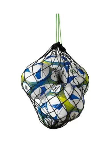 Erima Ballnetz für 5 Bälle - schwarz/green