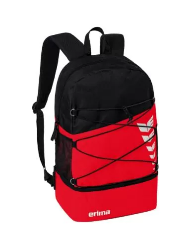Erima SIX WINGS backpack - red/black