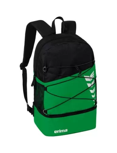 Erima SIX WINGS backpack - emerald/black
