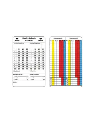 Erima Match Record Pads Handball - various