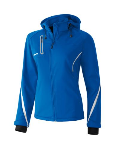 Erima Frauen Softshelljacke Function - new royal/weiß (Grösse: 48)
