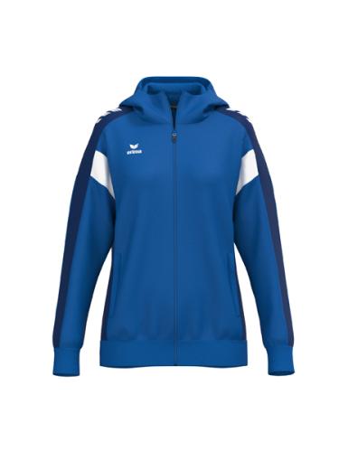 Erima Frauen CELEBRATE 125 Training Jacket with hood - new royal/new navy (Grösse: 44)