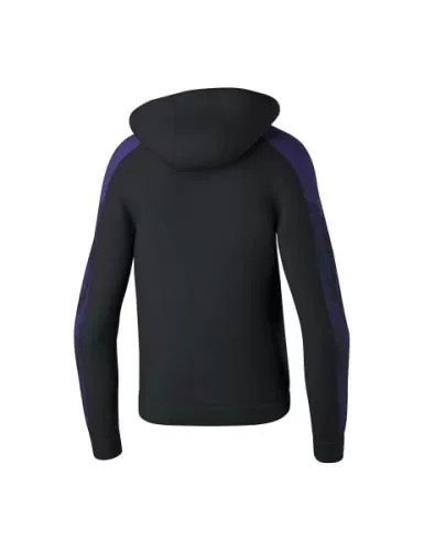 Erima EVO STAR Hoody - black/ultra violet