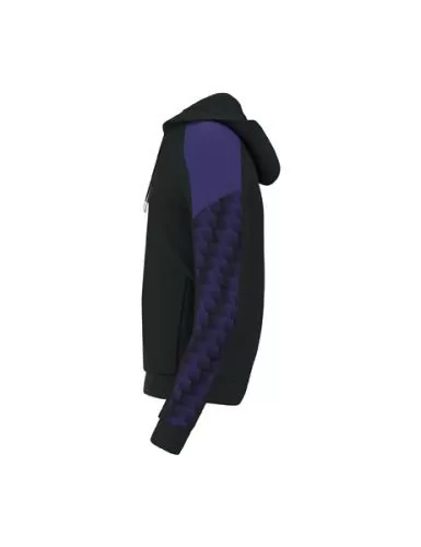Erima EVO STAR Hoody - black/ultra violet