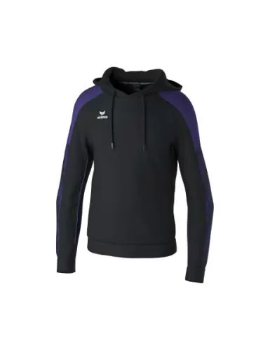 Erima EVO STAR Hoody - black/ultra violet