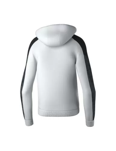 Erima EVO STAR Kapuzensweat - weiß/schwarz