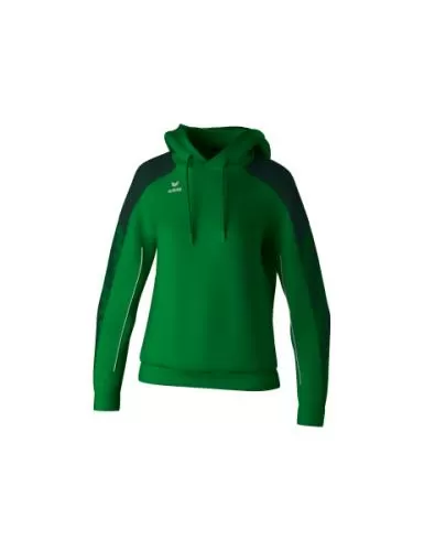 Erima Women's EVO STAR Hoody - emerald/pine grove