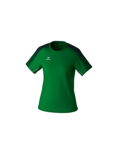 Erima Frauen EVO STAR T-Shirt - smaragd/pine grove (Grösse: 44)