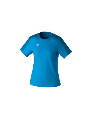 Erima Frauen EVO STAR T-Shirt - curacao/mykonos (Grösse: 42)
