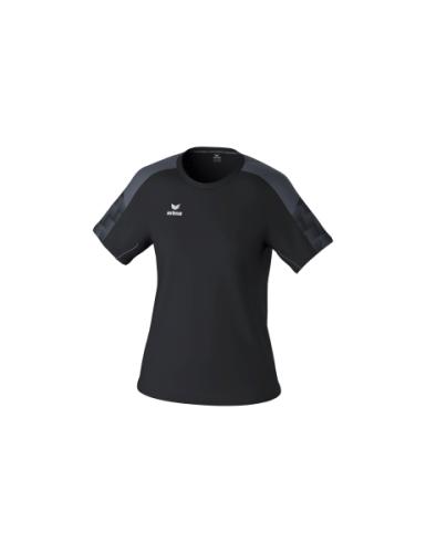 Erima Frauen EVO STAR T-Shirt - schwarz/slate grey (Grösse: 40)