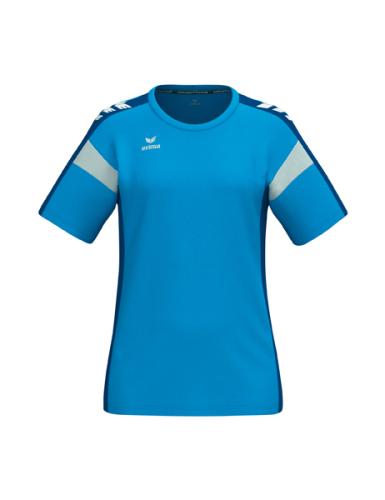 Erima Frauen CELEBRATE 125 T-Shirt function - curacao/new royal (Grösse: 44)