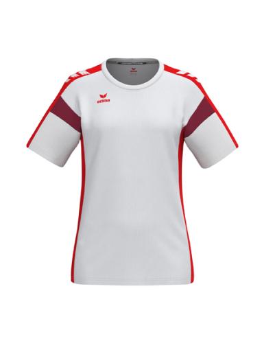Erima Frauen CELEBRATE 125 T-Shirt function - weiß/rot (Grösse: 42)